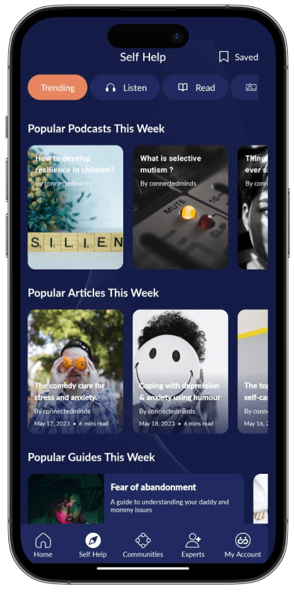 connectedminds mobile mockup